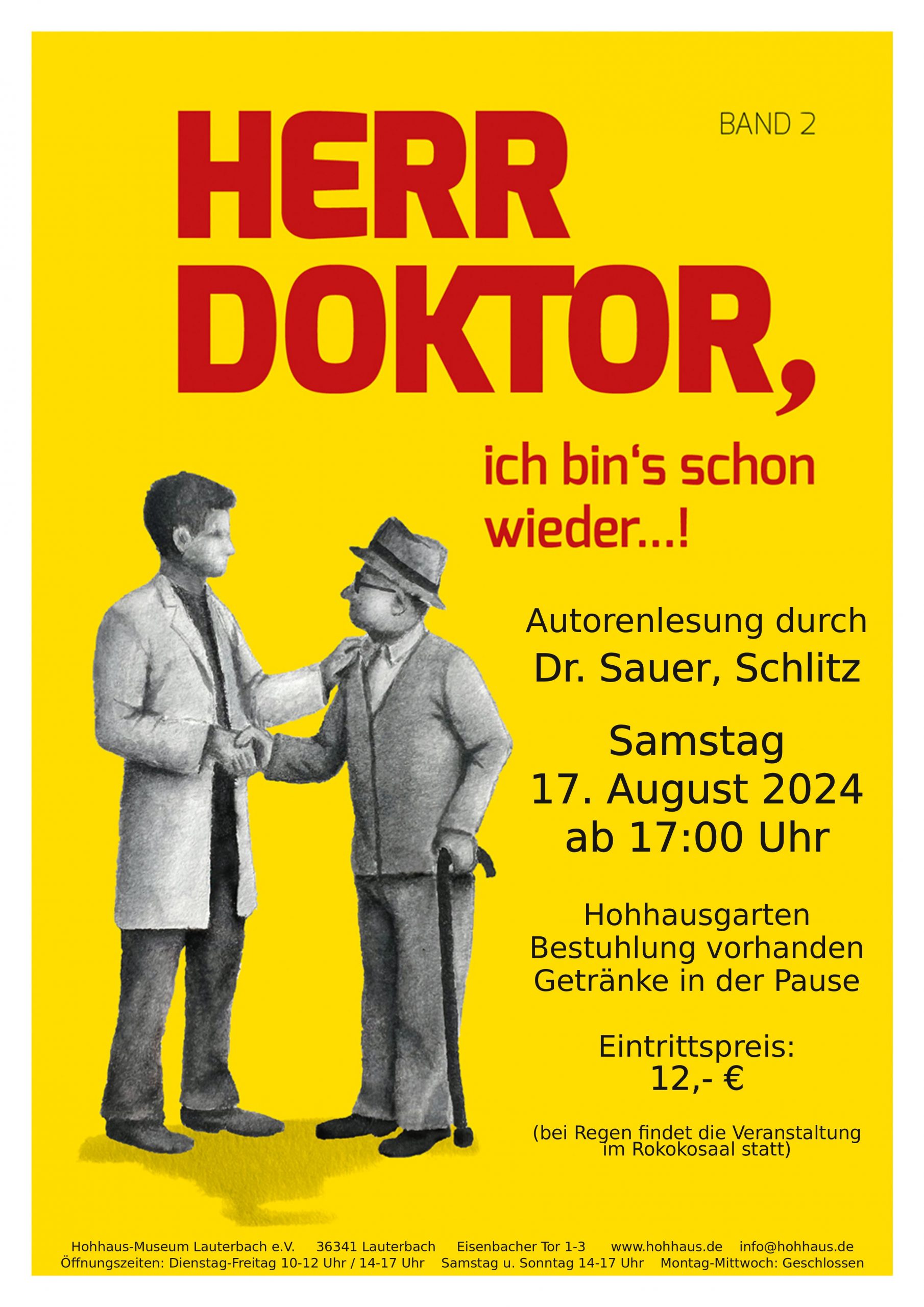 Herr Doktor, ich bin´s schon wieder...!