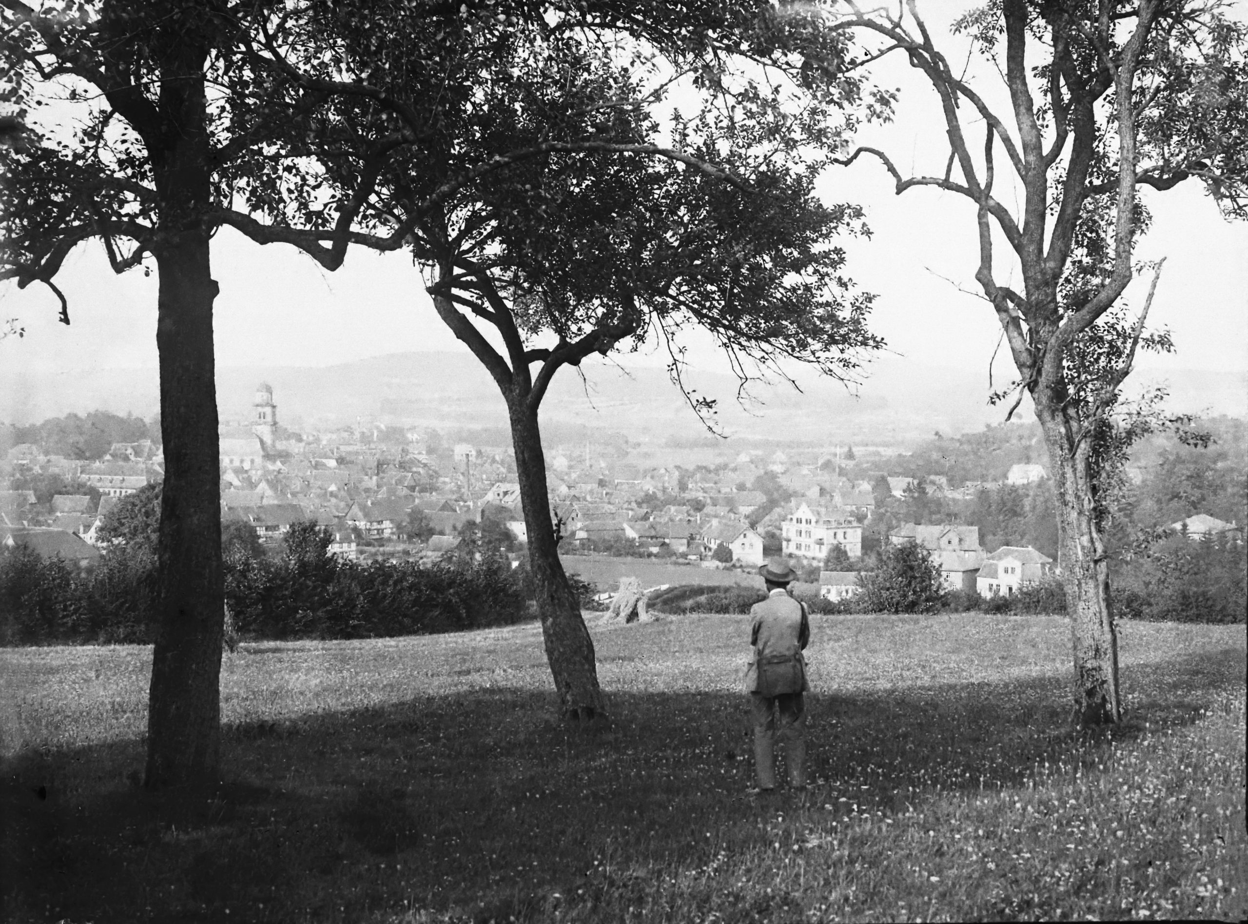 Heinrich Diehm in Schwarz-Weiss